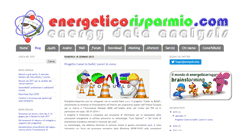 Desktop Screenshot of energeticorisparmio.com